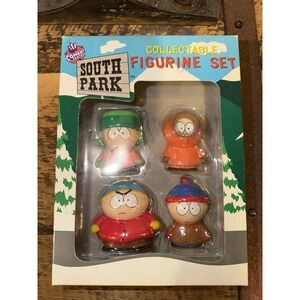 South Park Collectable Figurine Set RARE 1998 Vintage Cartman Kenny Stan Kyle
